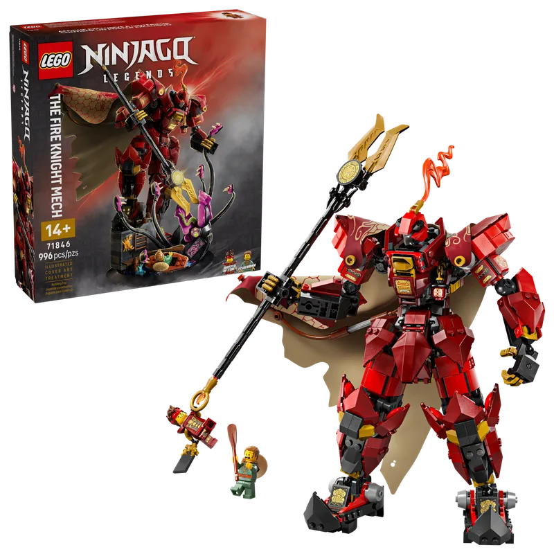The Fire Knight Mech de LEGO – photo du produit 2 sur 12