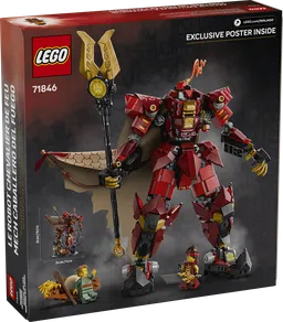 LEGO The Fire Knight Mech (71846) - afbeelding 8