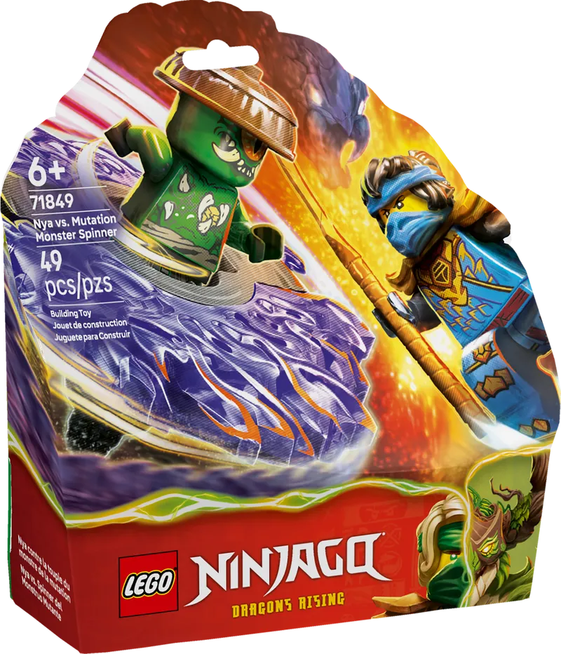 Nya vs. Mutation Monster Spinner fra LEGO – produktbillede 2 af 9