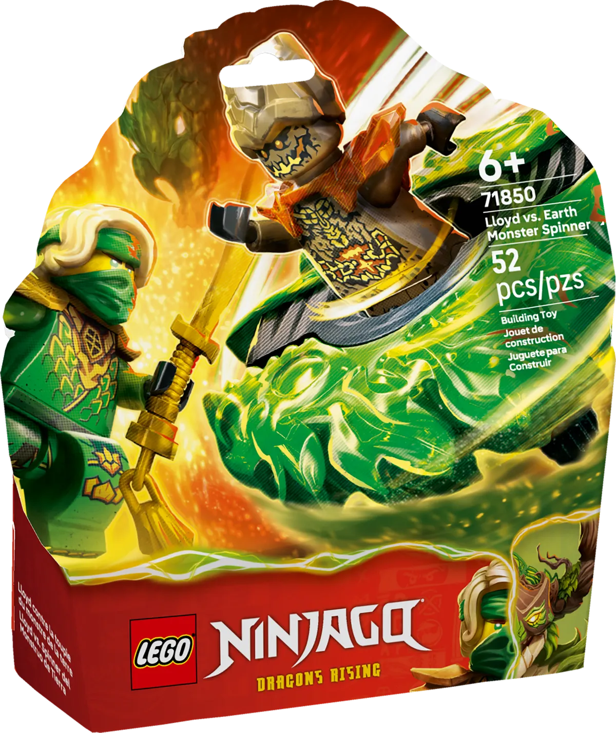 LEGO Lloyd vs. Earth Monster Spinner (71850) - Bild 1