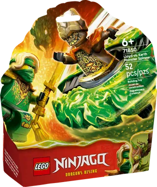 Lloyd vs. Earth Monster Spinner by LEGO – product photo 2 of 8