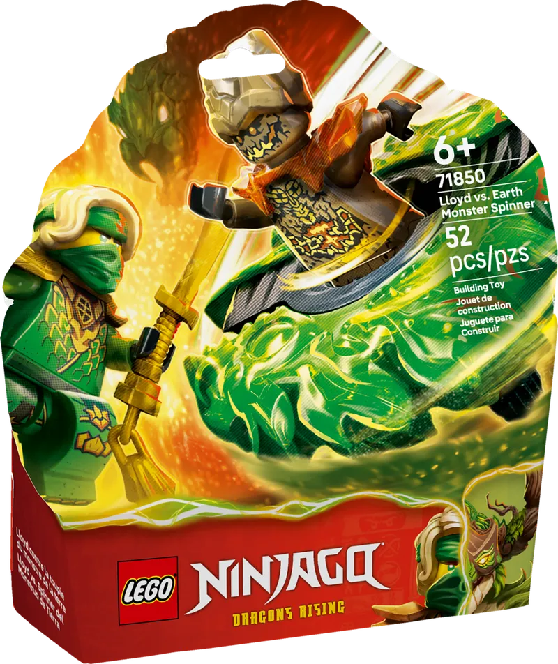 Lloyd vs. Earth Monster Spinner by LEGO – product photo 2 of 8