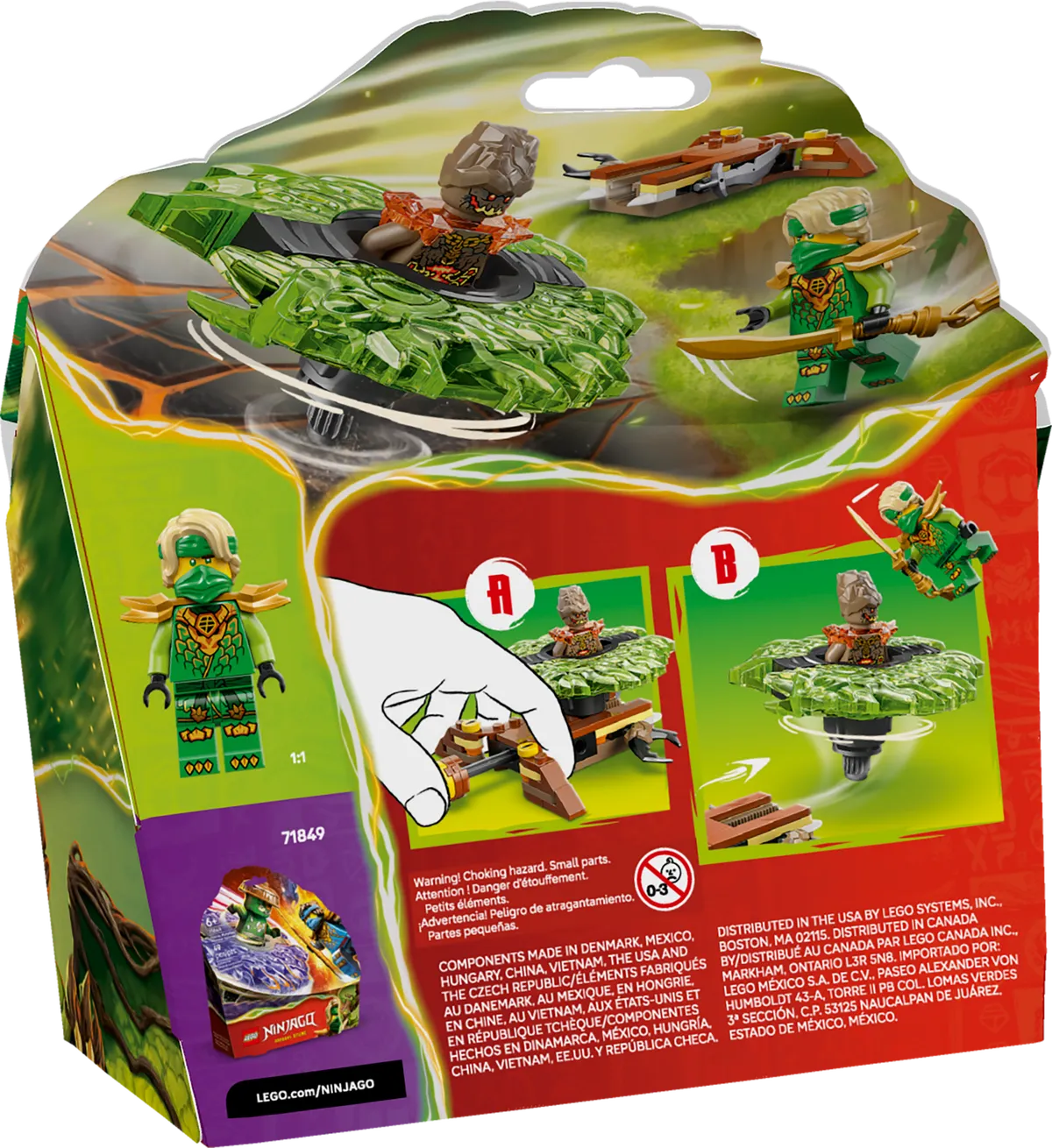 LEGO Lloyd vs. Earth Monster Spinner (71850) - Bild 7