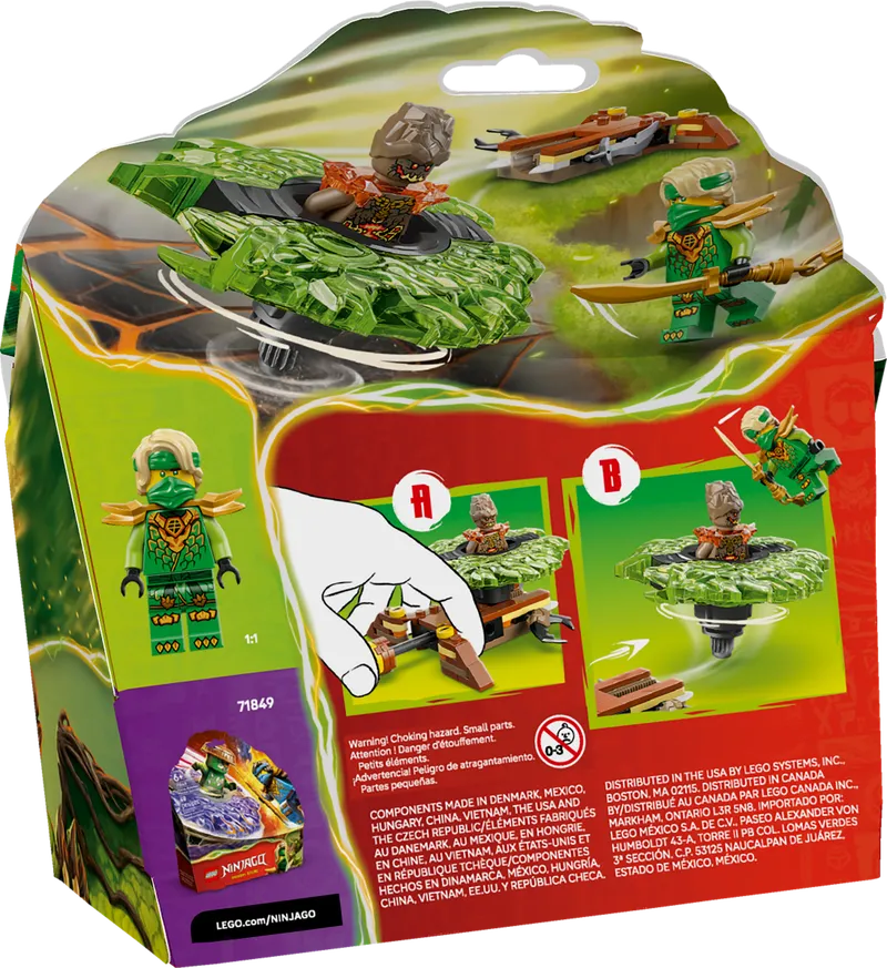 Lloyd vs. Earth Monster Spinner by LEGO – product photo 8 of 8