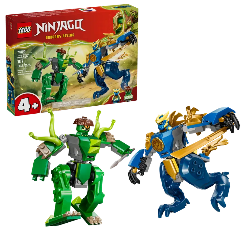 Jay's Dragon Mech Fight fra LEGO – produktbillede 2 af 9