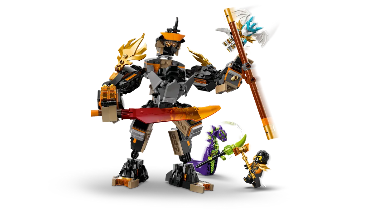 LEGO Cole's Mission Mech & Dragon Zane (71854) - Bild 1