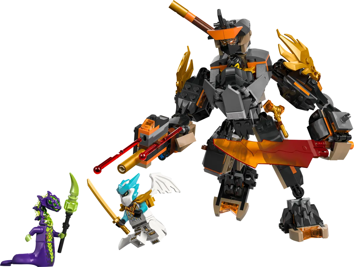 LEGO Cole's Mission Mech & Dragon Zane (71854)