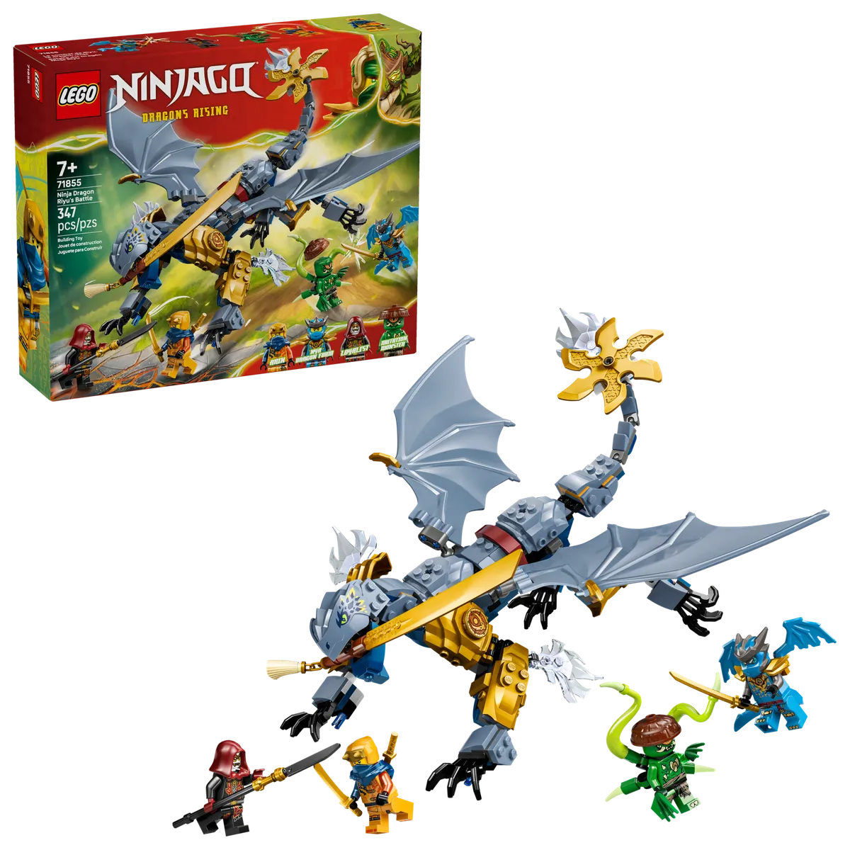 LEGO Ninja Dragon Riyu's Battle (71855) - Bild 4