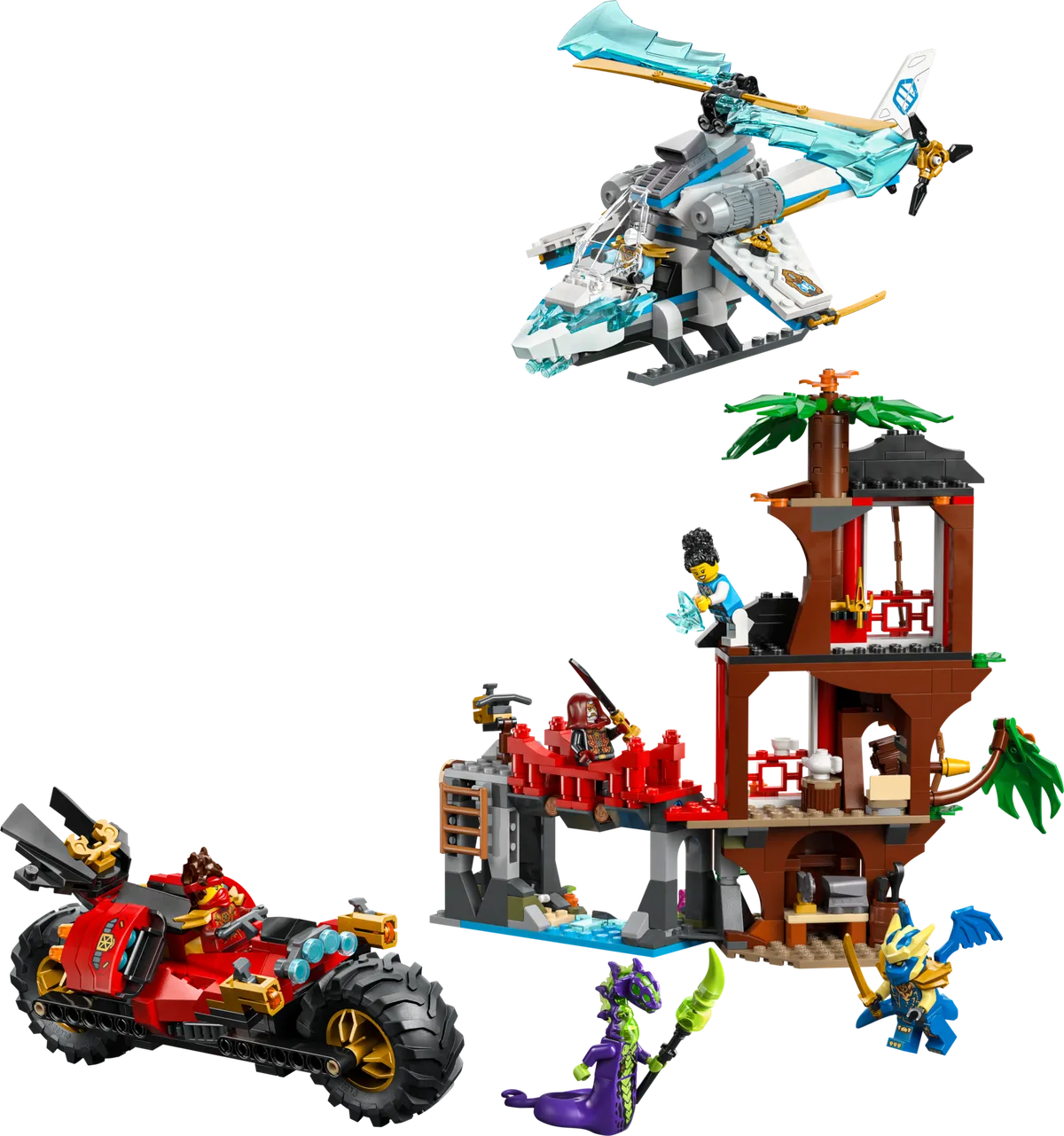 LEGO Ninja Vehicle Tree House Battle (71857)