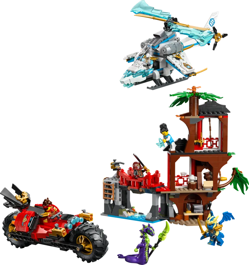 Ninja Vehicle Tree House Battle