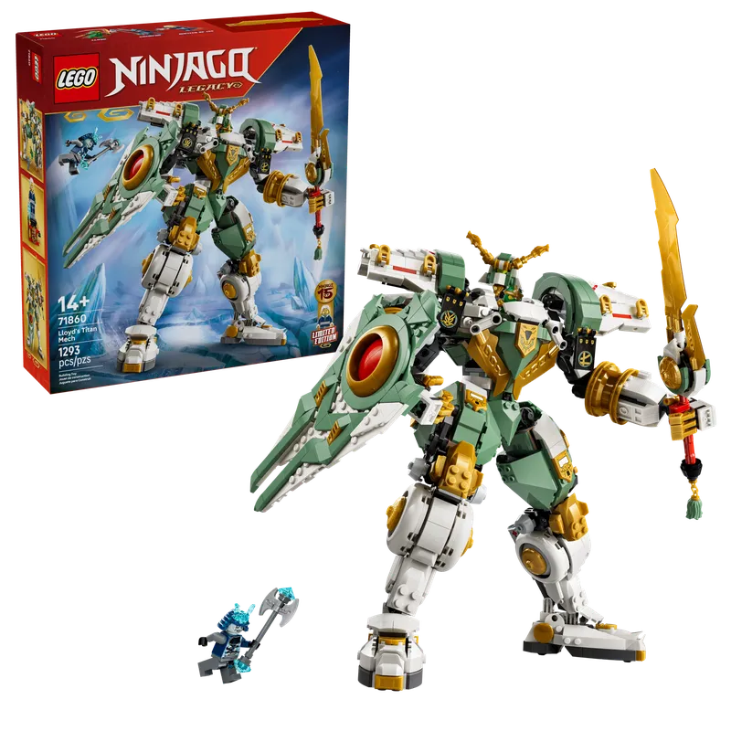 15-jarig jubileum: Lloyds reusachtige mecha van LEGO – productfoto 2 van 11