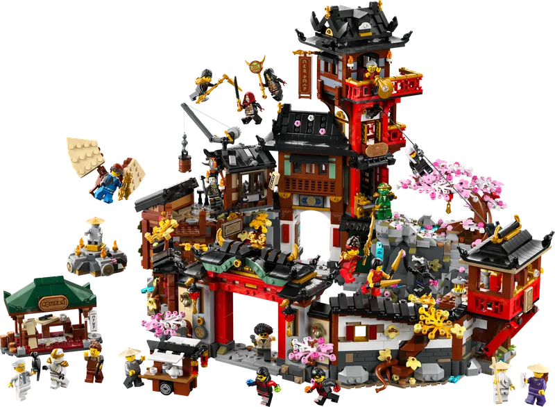 De Old Town 15e Jubileum: 23 minifiguren en 4 verbindbare modules