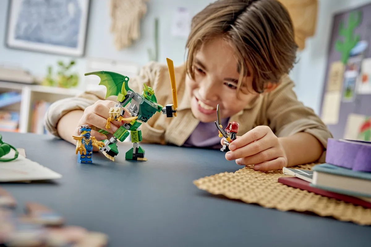 LEGO Lloyd's Dragon Mech Battle Pack (71862) - Bild 4