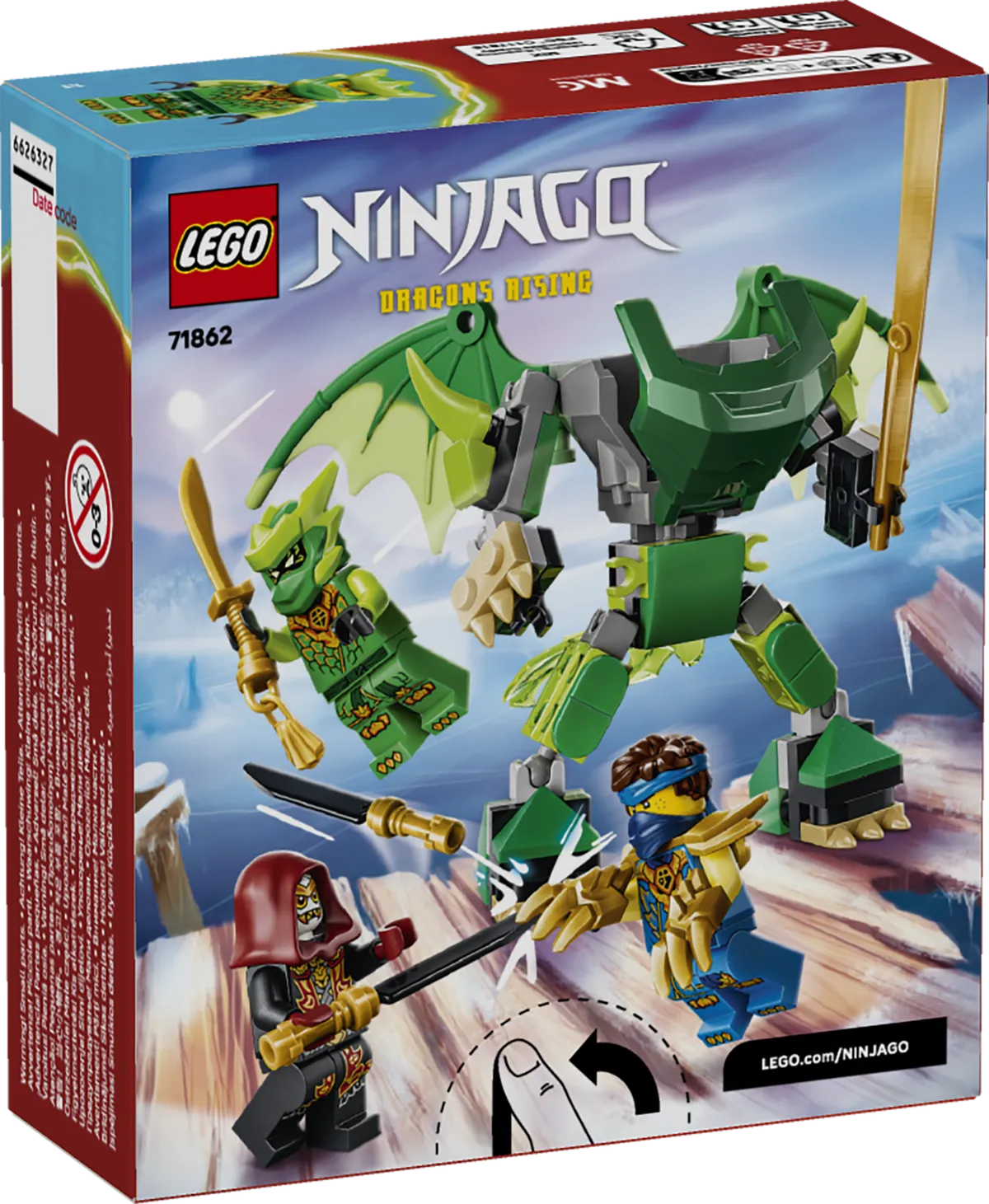 LEGO Lloyd's Dragon Mech Battle Pack (71862) - Bild 7