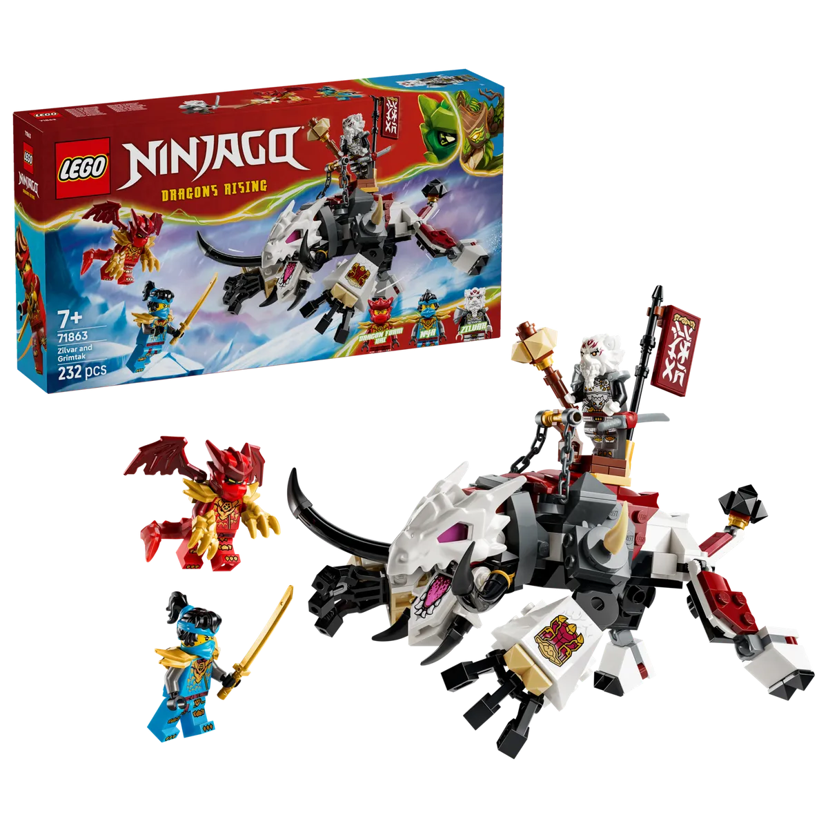 LEGO Zilvar and Grimtak the Dragon Beast (71863) - Bild 4