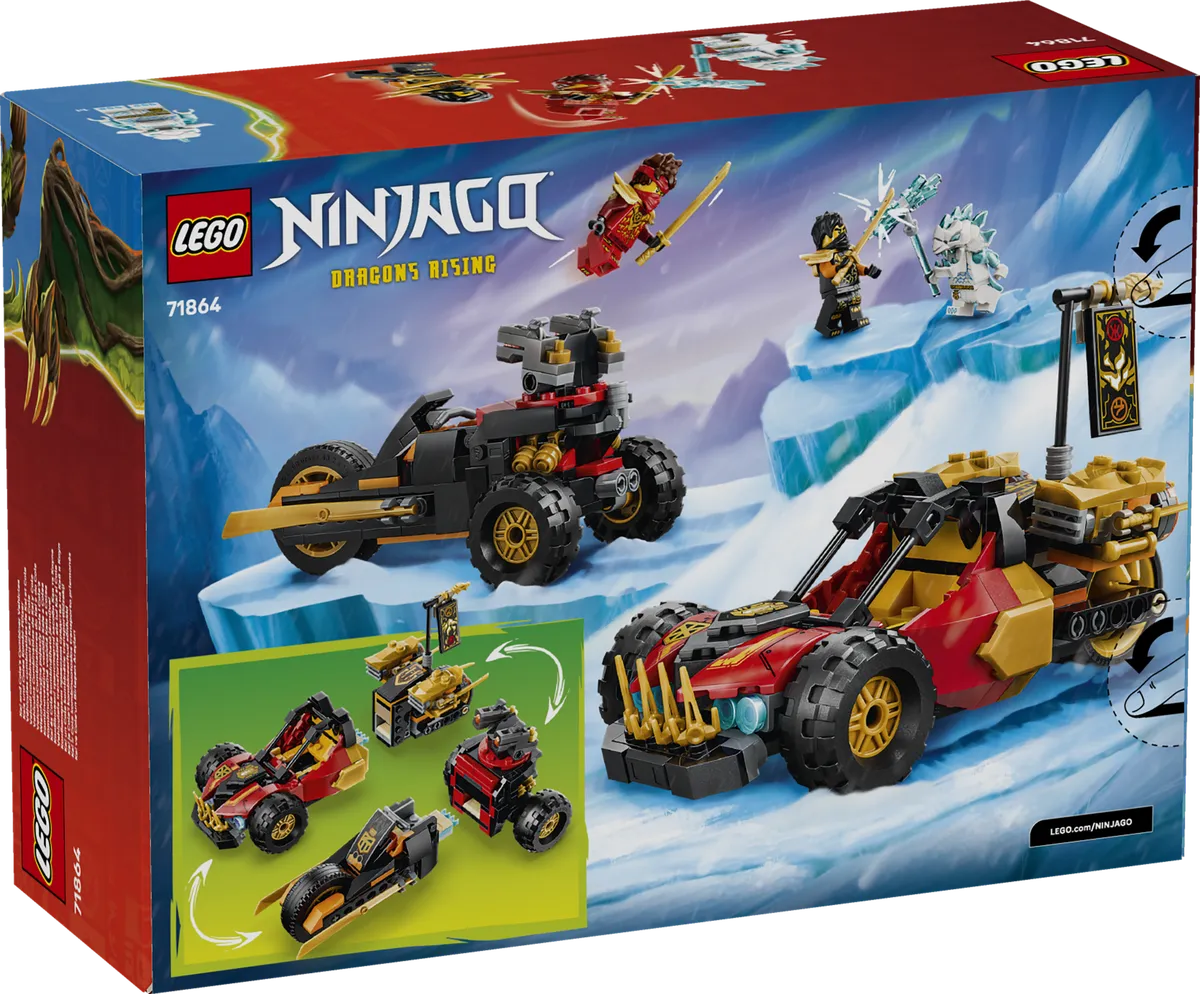 LEGO Kai and Cole's Combiner Vehicles (71864) - Bild 10