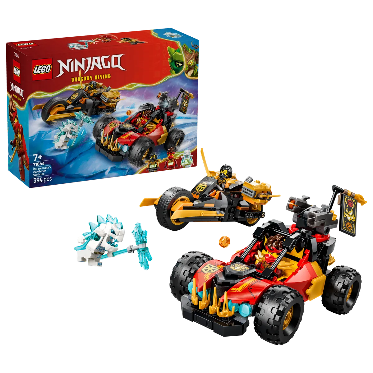 LEGO Kai and Cole's Combiner Vehicles (71864) - Bild 5