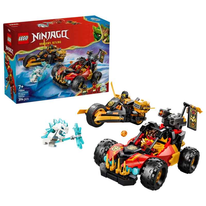 Kai and Cole's Combiner Vehicles de LEGO – photo du produit 2 sur 11