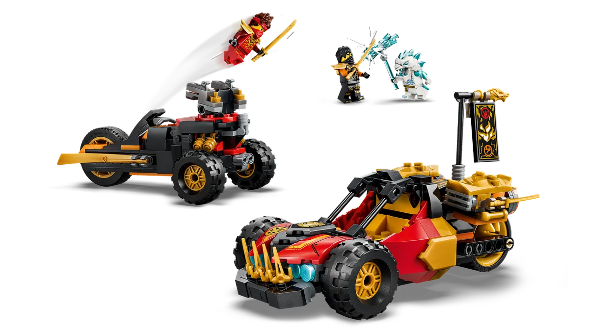 LEGO Kai and Cole's Combiner Vehicles (71864) - Bild 3