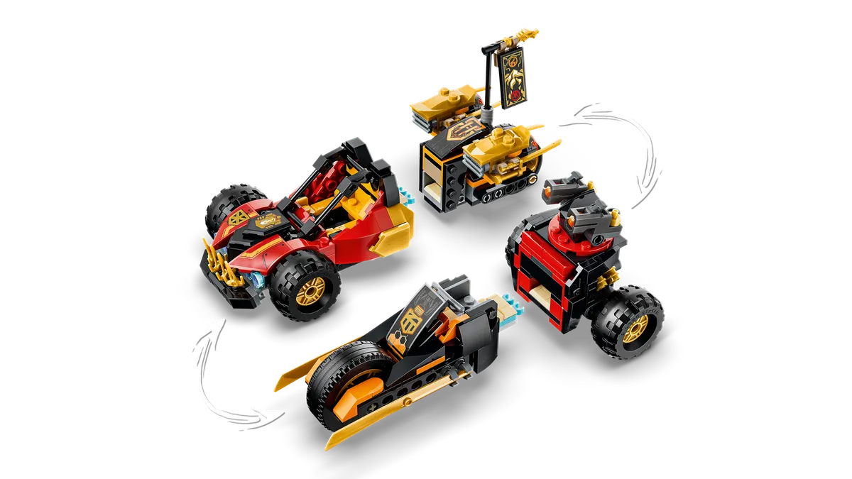 LEGO Kai and Cole's Combiner Vehicles (71864) - Bild 4