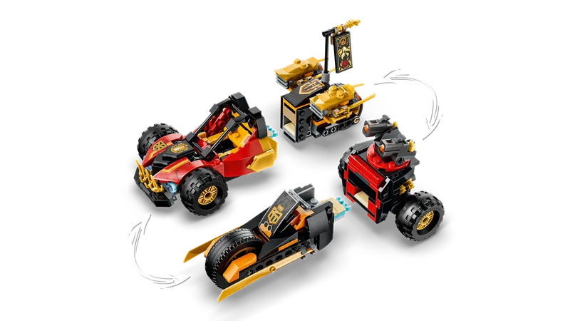 Kai and Cole's Combiner Vehicles de LEGO – photo du produit 6 sur 11