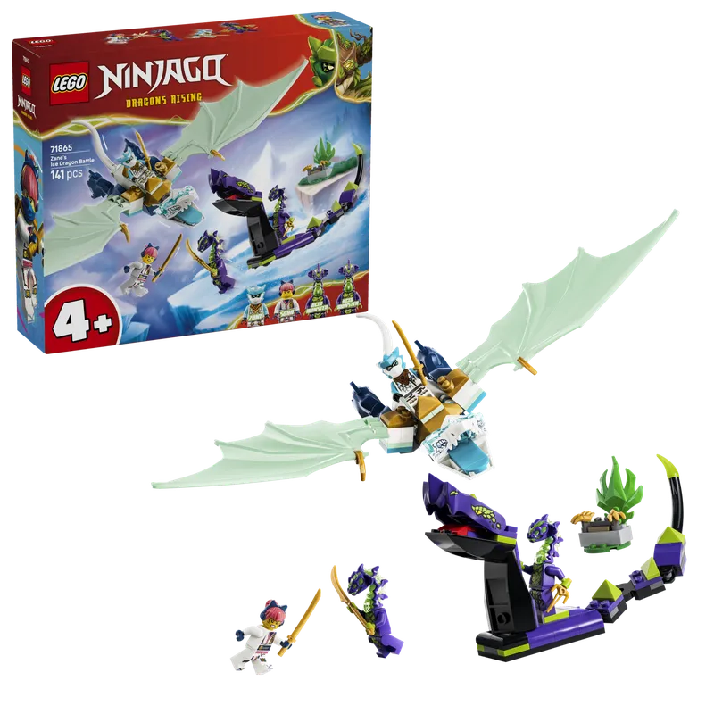 Zane's Ice Dragon Battle van LEGO – productfoto 2 van 12