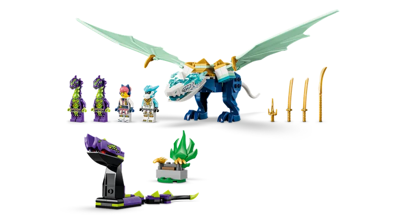 Zane's Ice Dragon Battle van LEGO – productfoto 6 van 12