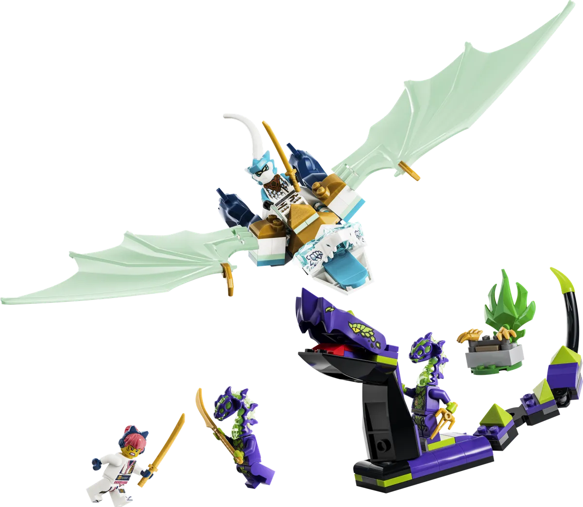 LEGO Zane's Ice Dragon Battle (71865)