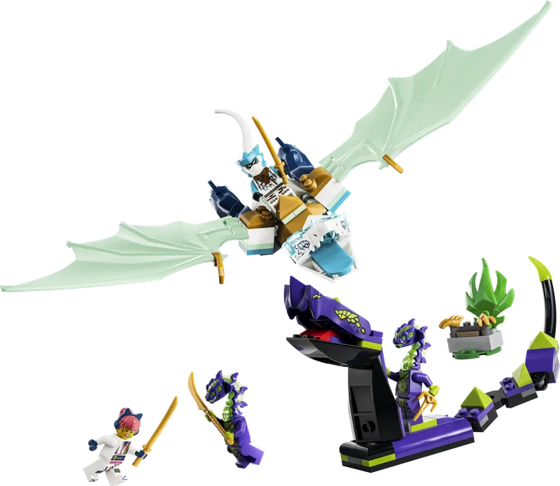 Zane's Ice Dragon Battle