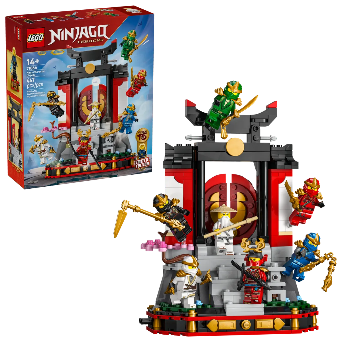 LEGO Ninja Character Display 15th Anniversary (71866) - Bild 5