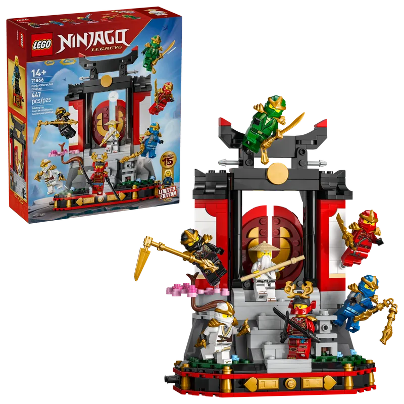 Ninja Character Display 15th Anniversary de LEGO – photo du produit 2 sur 11