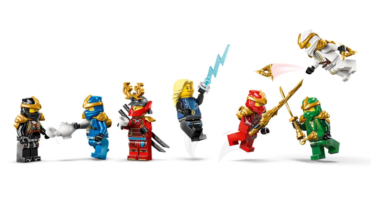 LEGO Ninja Character Display 15th Anniversary (71866) - Bild 3