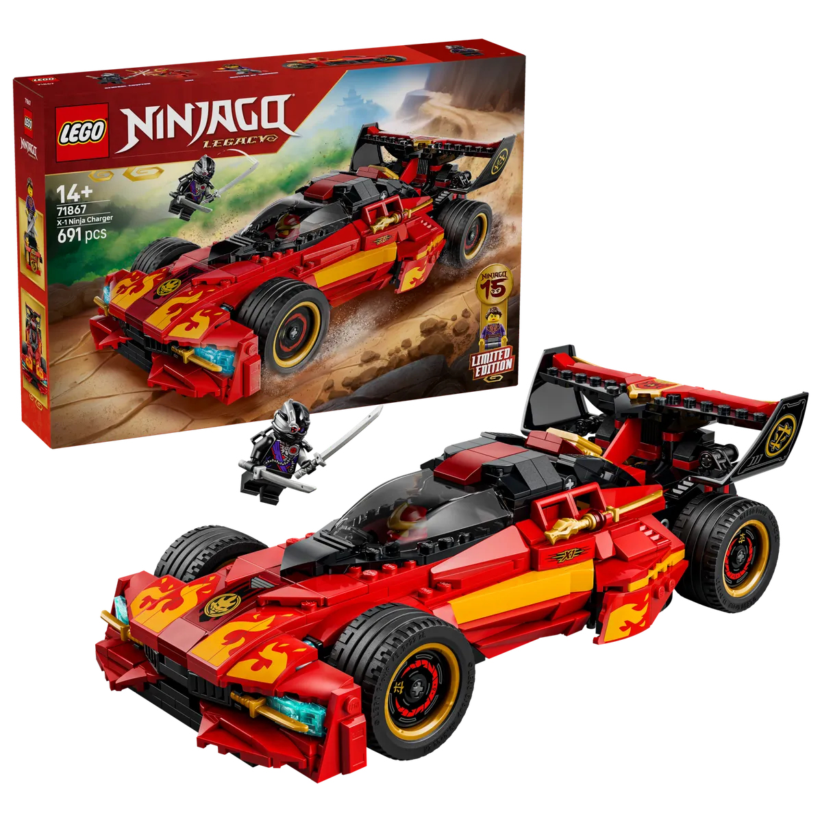 LEGO X-1 Ninja Charger 15th Anniversary (71867) - Bild 5
