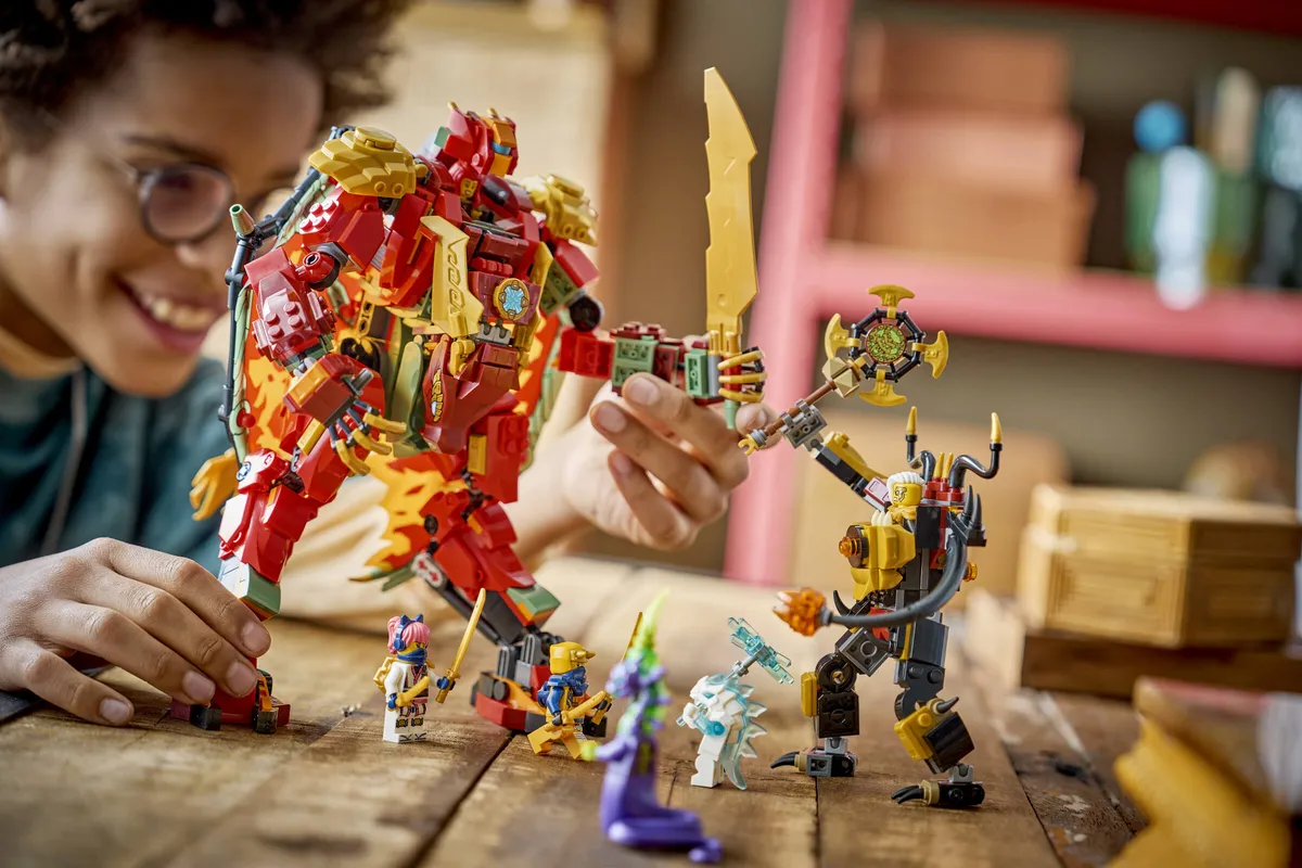 LEGO Wyldfyre's Transforming Dragon Mech (71868) - Bild 12