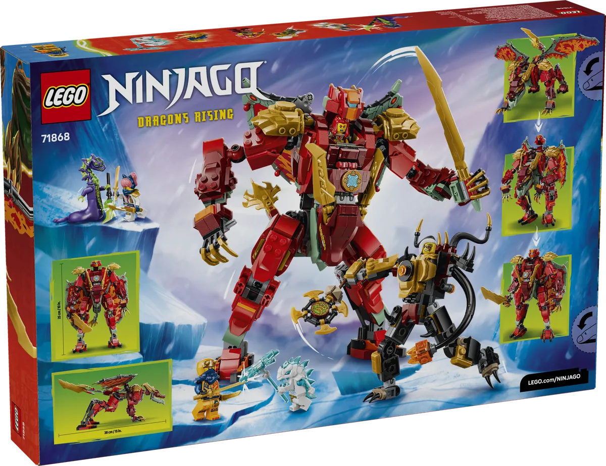 LEGO Wyldfyre's Transforming Dragon Mech (71868) - Bild 14