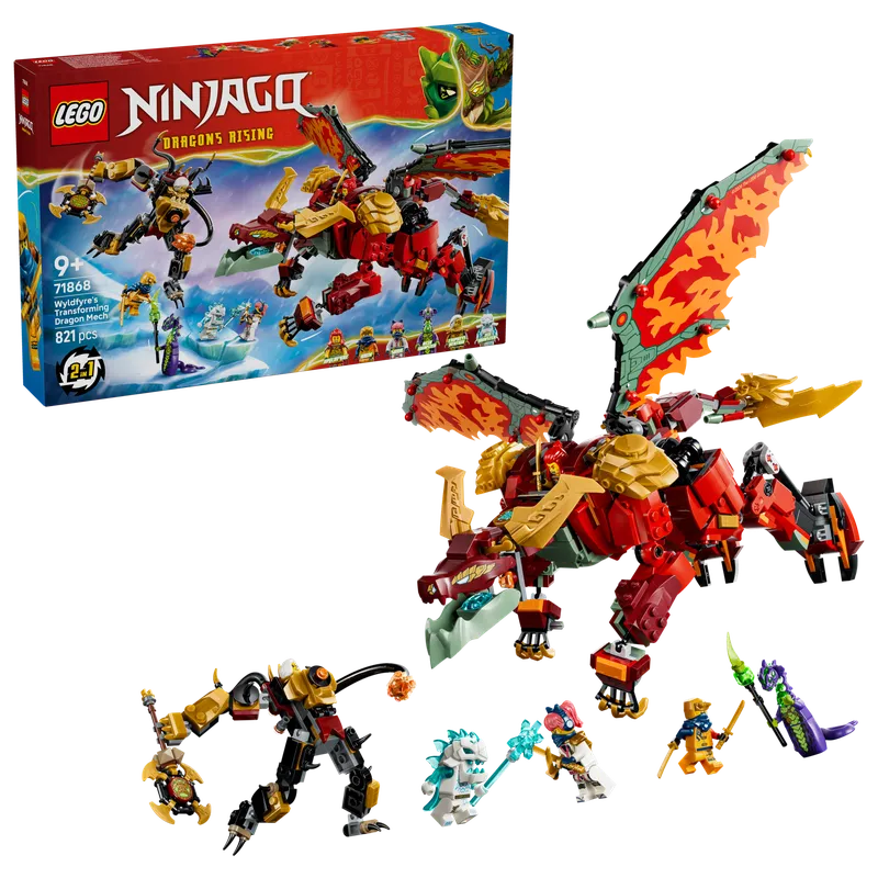 Wyldfyre's Transforming Dragon Mech by LEGO – product photo 2 of 15