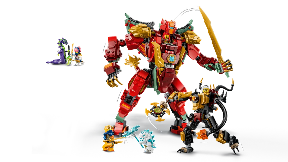 LEGO Wyldfyre's Transforming Dragon Mech (71868) - Bild 3