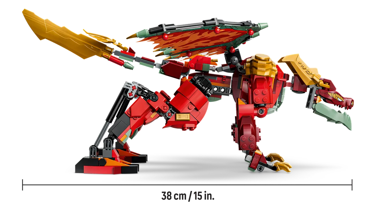 LEGO Wyldfyre's Transforming Dragon Mech (71868) - Bild 5