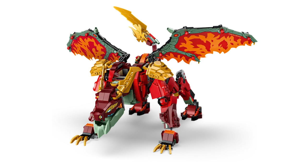 LEGO Wyldfyre's Transforming Dragon Mech (71868) - Bild 6