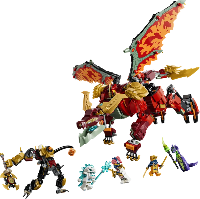 Wyldfyre's Transforming Dragon Mech