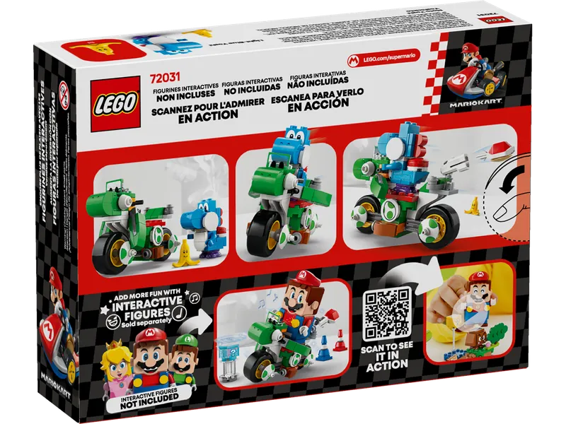 Mario Kart™ – Yoshi Bike från LEGO – produktbild 9 av 9