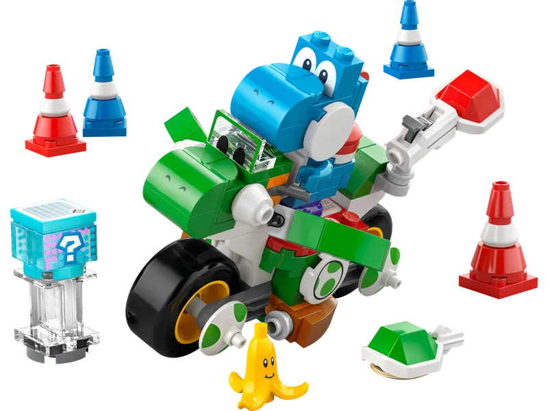 LEGO 72031 Mario Kart - Yoshi Bike, 133 stenen