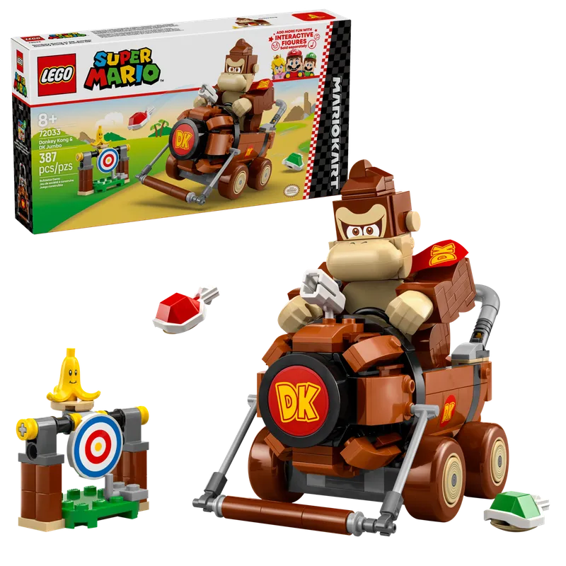 Mario Kart™ – Donkey Kong en DK Jumbo van LEGO – productfoto 8 van 9