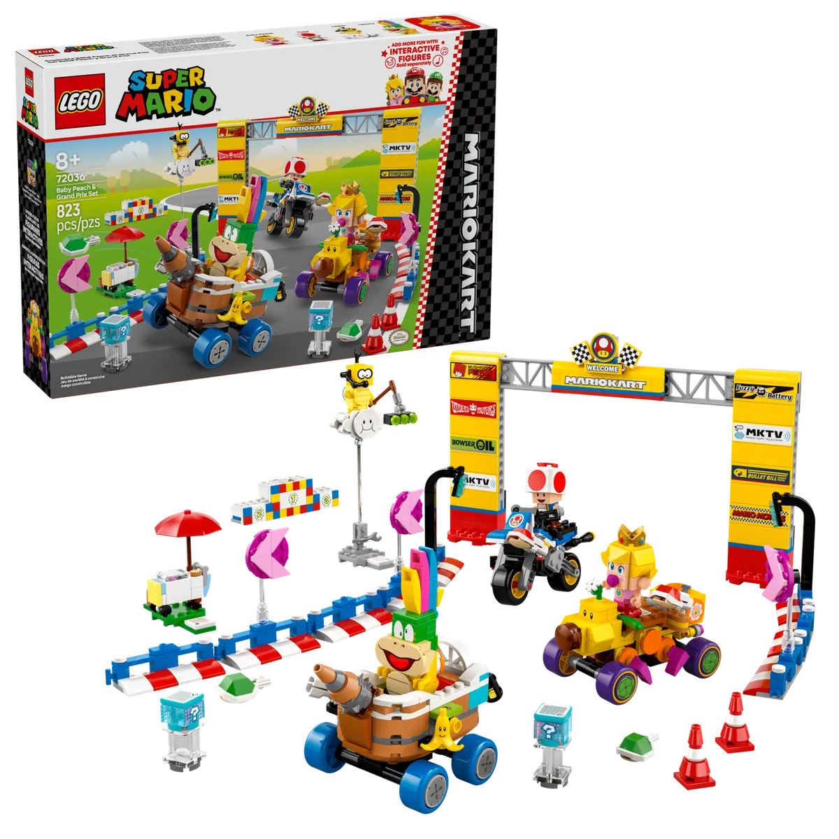 LEGO Mario Kart™ – Baby Peach & Grand Prix Set (72036) - afbeelding 5