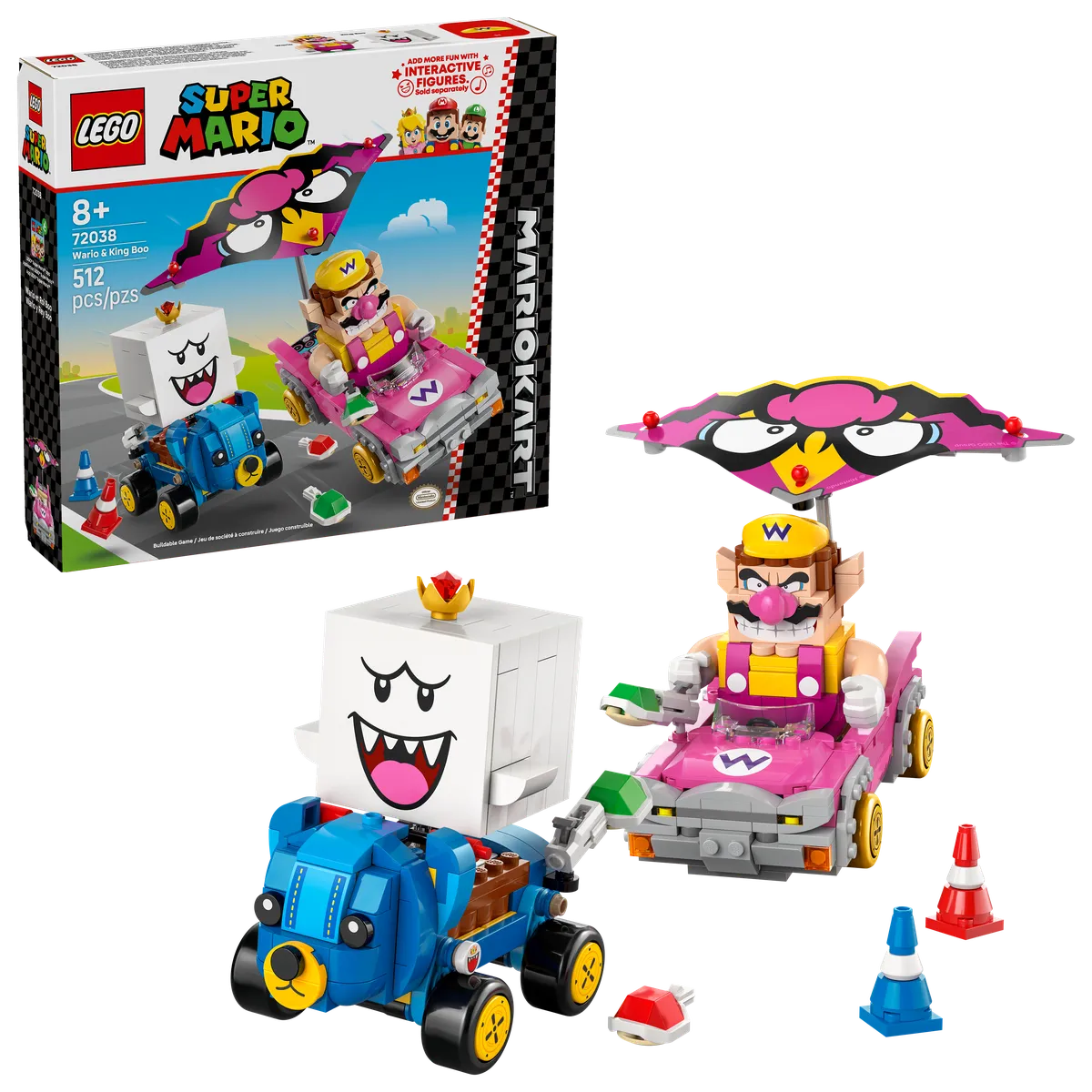 LEGO Mario Kart™ – Wario & King Boo (72038) - Bild 5