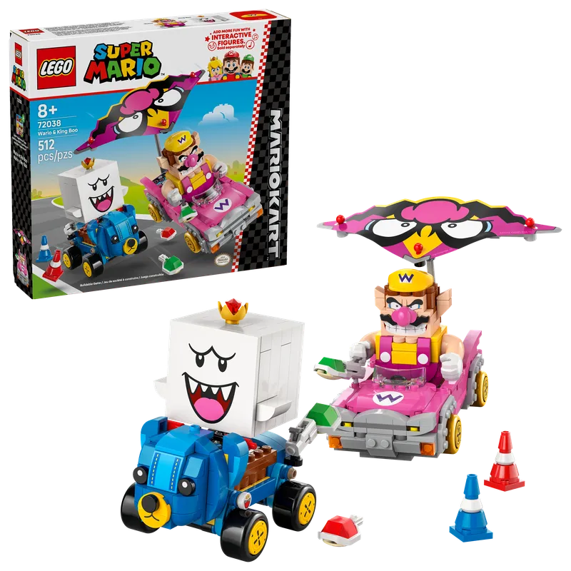 Mario Kart™ – Wario & King Boo von LEGO – Produktfoto 2 von 11