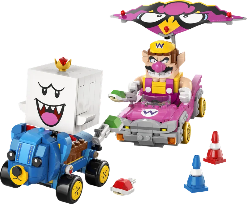 LEGO 72038 Mario Kart – Wario & King Boo, 512 stenen