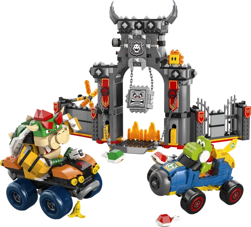 LEGO 72039 Mario Kart – Bowser's Castle, 1.068 stenen