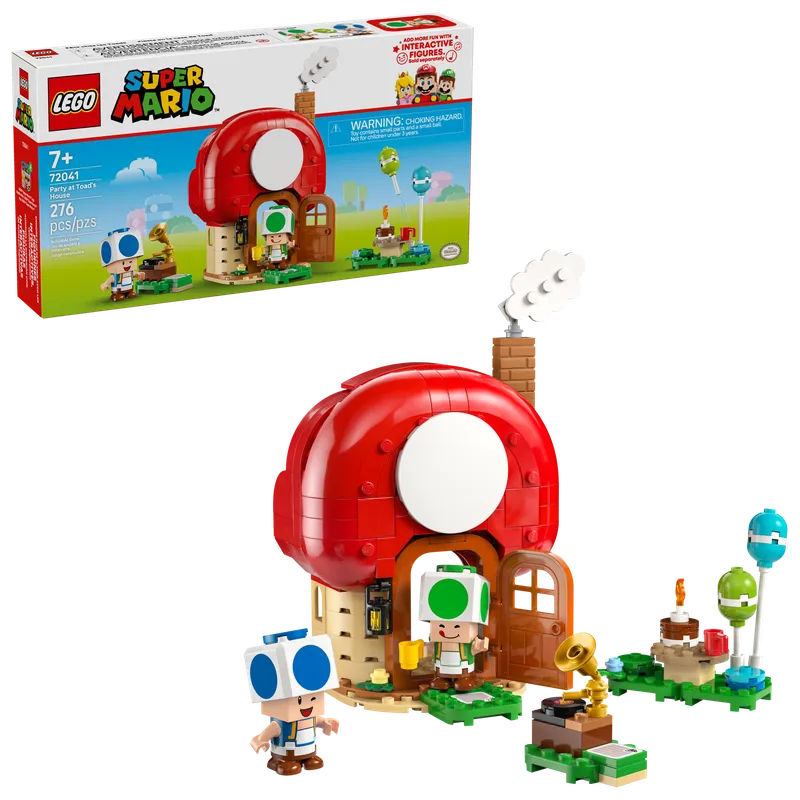 Party at Toad's House von LEGO – Produktfoto 2 von 11