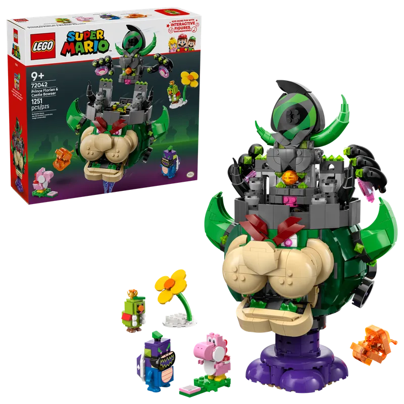 LEGO 72042 Prins Florian en Kasteel-Bowser detail image